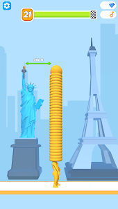 Tall Neck 3D Running Game