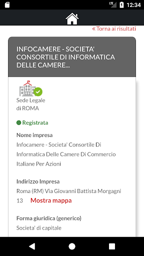 registroimprese.it Screenshot 3 - AppWisp.com