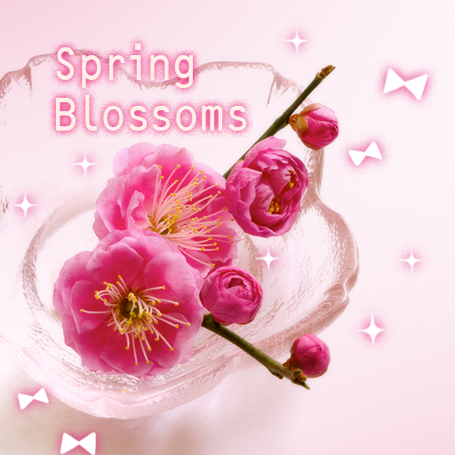 Spring Blossoms Theme +HOME  Icon