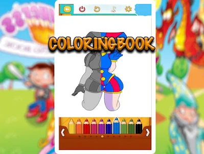 Amazing Coloring Digital Book