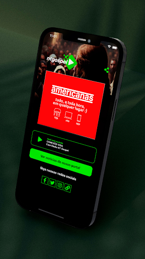 Android application Rádio NT Gospel screenshort