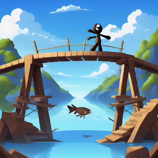 Bridge Racer 3D logo