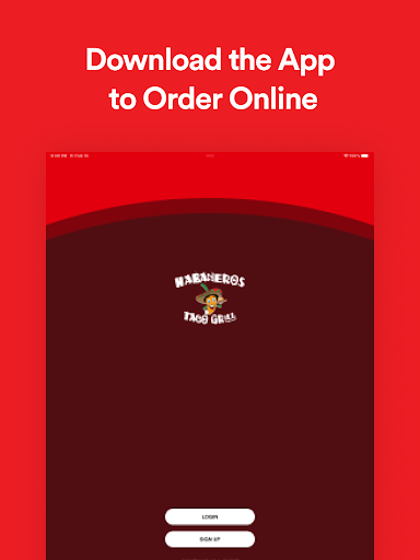 Screenshot of Habaneros Taco Grill