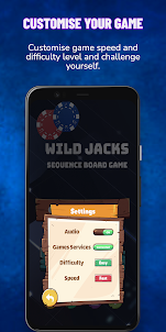 Wild Jack- Sequence board game
