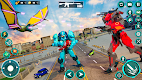 screenshot of Bat Robot Moto Bike Robot Game