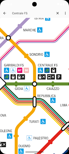 Milan Metro screenshot 2