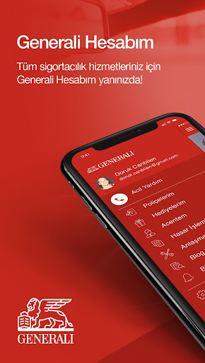 Android application Generali Hesabım screenshort