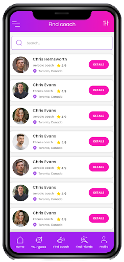 Spotter Fitness Screen 3