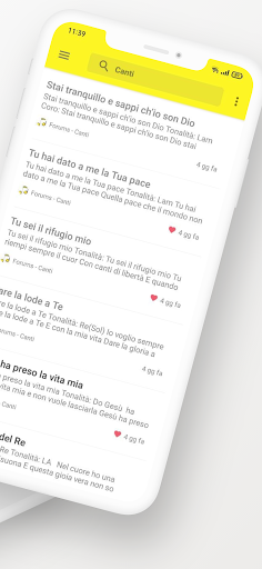 Canti Cristiani Screen 2