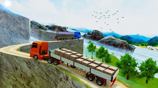 Truck Driver OffRoad Cargo 3D