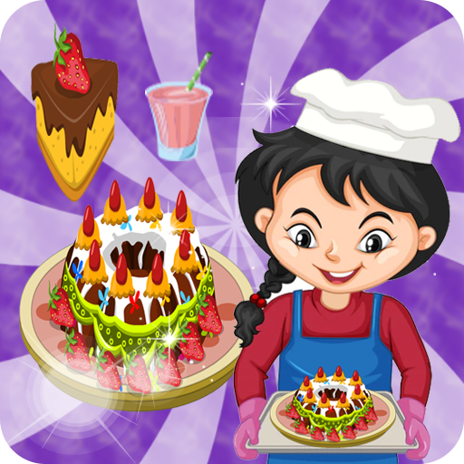 cake cinnamon game for girls logo