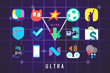 Ultra Icon Pack Capture d'écran
