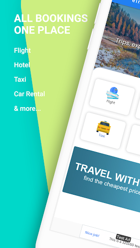 Android application aTravelikes - Flight & Hotel screenshort
