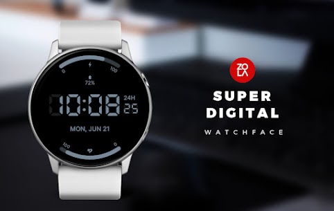 Super Digital Watch Face 1
