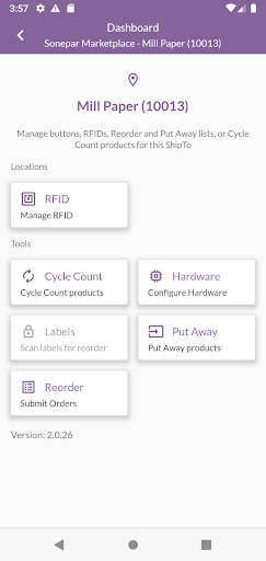 StoreroomPRO Screen 2