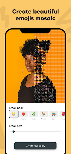Emoji photo Mosaic - Make art screenshot 0