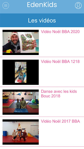 Android application EdenKids screenshort