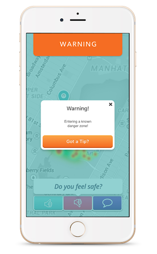 WanderSafe Safety App Screen 3