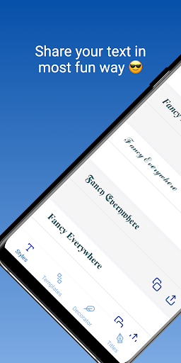 Android application Fancy Everywhere screenshort