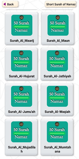 NAMAZ SURAH Screenshot 3 - AppWisp.com