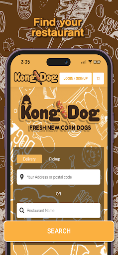Kong Dog - Delivery Screen 3