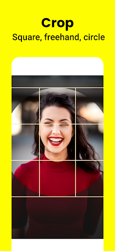 Crop Photo Editor App. Screen 3