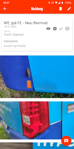 sabtours Fahrerassistent Screen 2