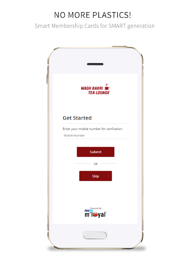 Android application Wagh Bakri WBTL Loyalty screenshort