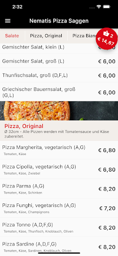 Nemati`s Pizza Screen 2
