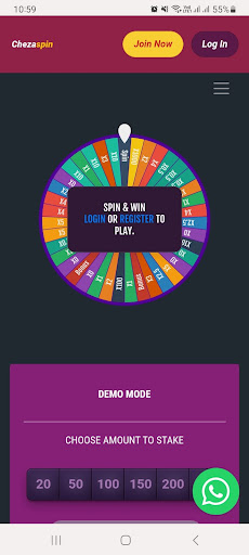 Chezaspin- Spin&Win Cash-Mpesa Screen 2