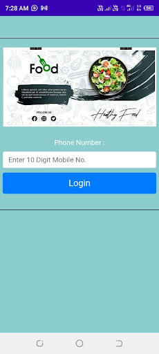 Android application AR Biryani screenshort