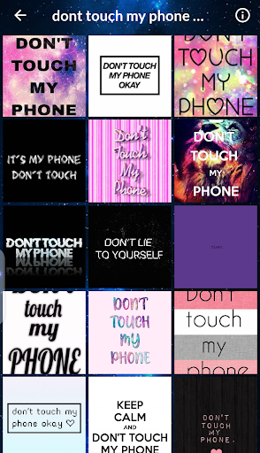 Download dont touch my phone wallpaper Free for Android - dont touch my  phone wallpaper APK Download 