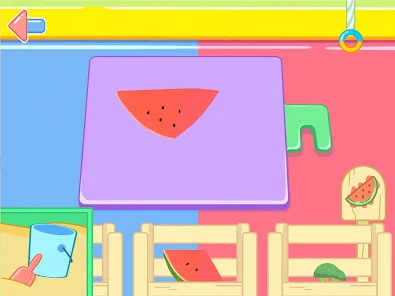 Vamos cozinhar a tela do aplicativo do smartphone. visor do telefone móvel  com maquete de design de personagens de desenhos animados. jogo de cozinhar  para crianças. escola de culinária para crianças interface
