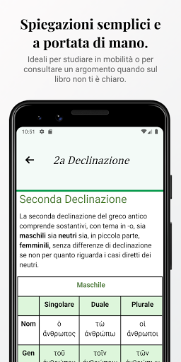 Greco Antico App (Starter) Screen 3