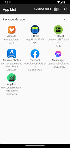 App List Screen 3