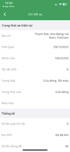 Android application MyCar - InstekGPS screenshort
