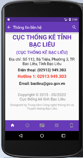 Cục thống kê Bạc Liêu Screen 3