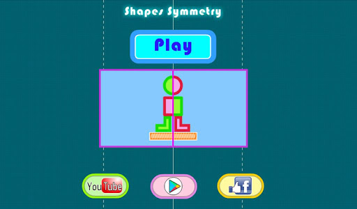 Shapes Symmetry puzzle