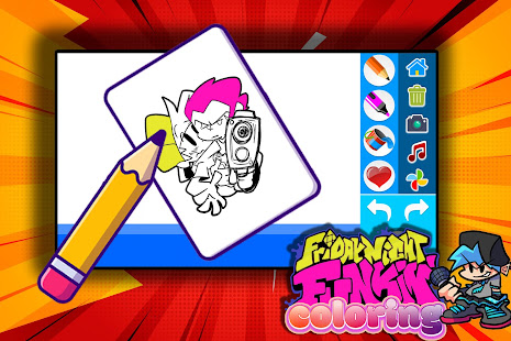 Friday Night Funkin Color Book 2021 3 APK + Мод (Unlimited money) за Android