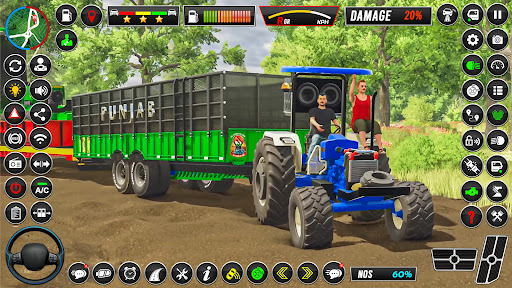 Indian Tractor Sim Tochan Game 2