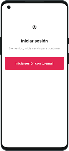 Android application Despegue screenshort
