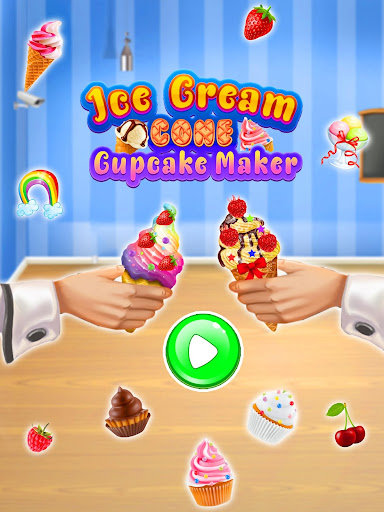 Android application Ice Cream Cone Cupcake Maker screenshort