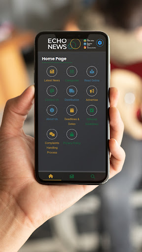 Android application Echo News screenshort