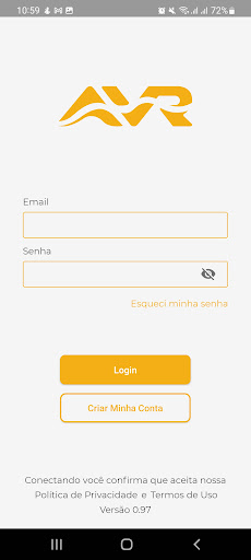 Android application AVR Benefícios screenshort