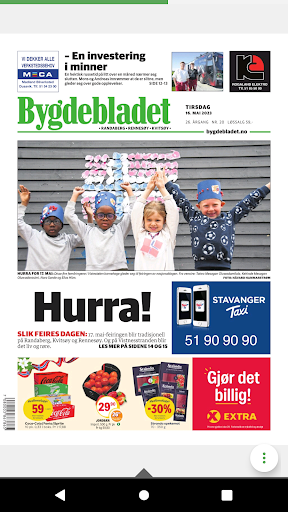 Bygdebladet eAvis Screen 2