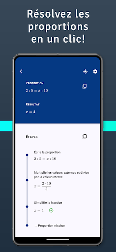 Aperçu de l'application