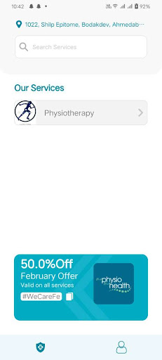 Android application WeCare127 screenshort
