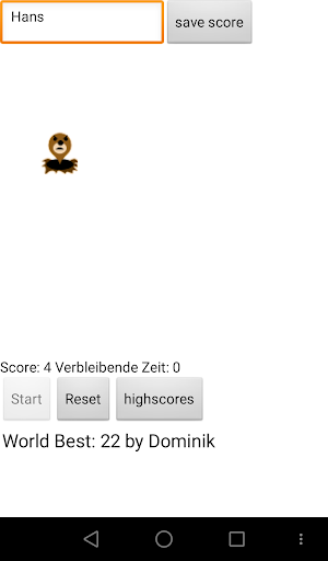 Hit The Mole Screen 2