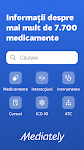 screenshot of Mediately Lista Medicamentelor