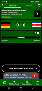 Germany vs Costa Rica Live 2.1.0 APK + Мод (Unlimited money) за Android